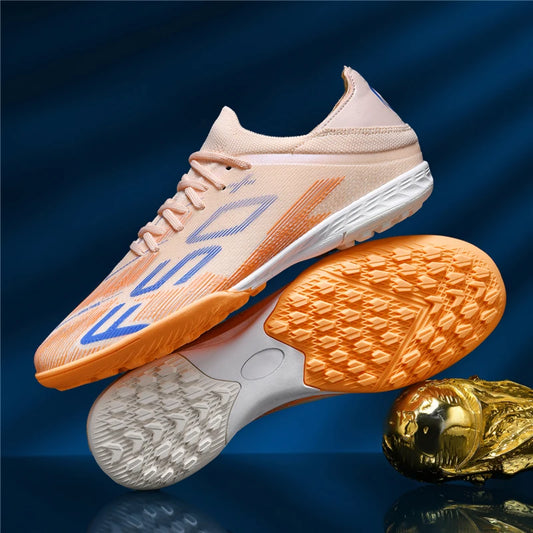 New Men Soccer Shoes High-quality Cleats Football Boots Sneakers Hot-selling Indoor Futsal Non-Slip Match Grass High-top Outdoor
