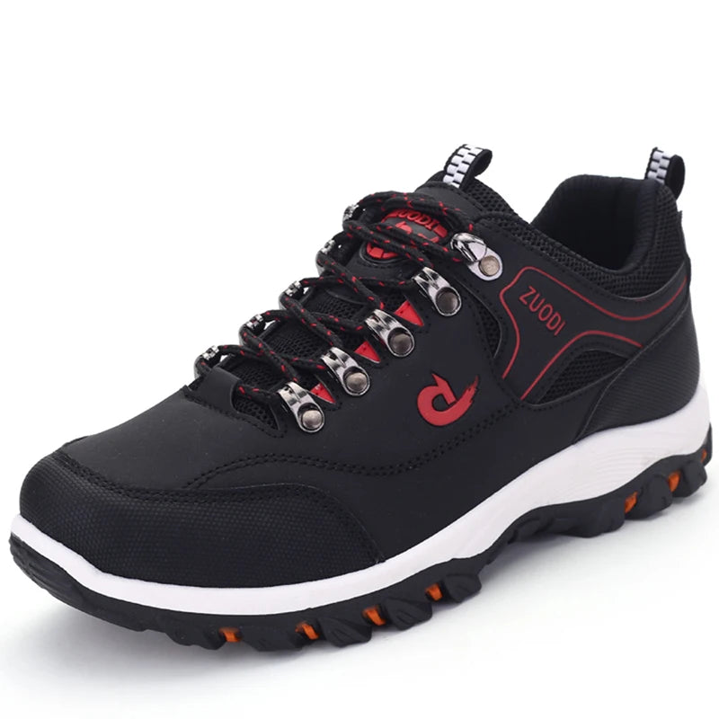 Zapatillas de senderismo para hombre nuevas, transpirables, ultraligeras y antideslizantes, para deportes al aire libre, camping y running