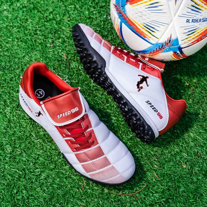 New Men's Professional Football Boots Unisex Hot Sale Cleats Soccer Shoes Futsal Women Ultralight High-quality TF/FG Sneakers