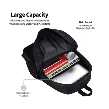 Fortnite Cartoon 15-inch Lightweight Backpack With Adjustable Shoulder Straps Kids Daily School Bag For Boys Girls Age 5-9