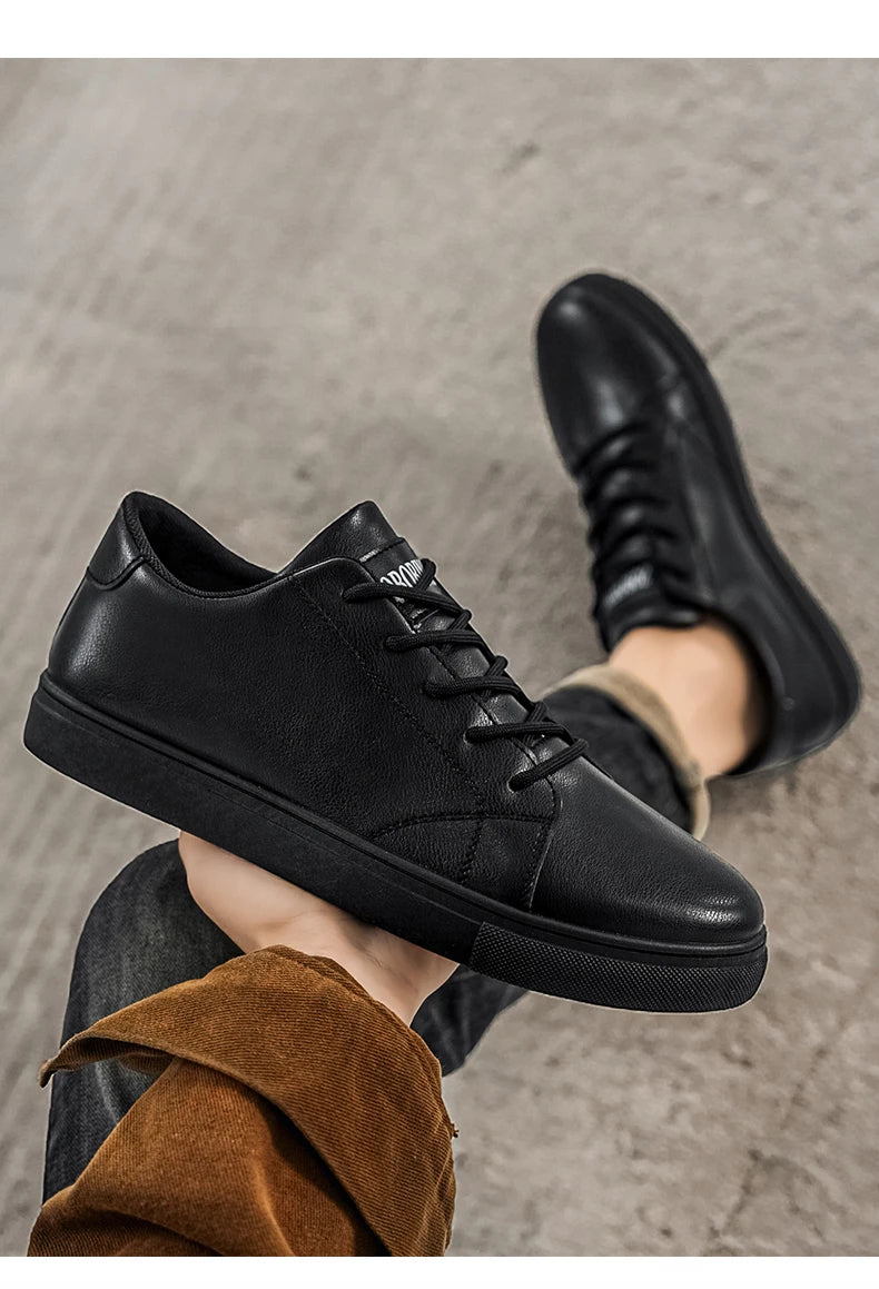 2026 Spring and Autumn Large Size New Trendy Men's Shoes Korean Style Breathable Versatile White Shoes Running Youth Casual Sports Shoes
