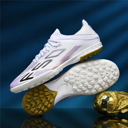 New Men's Soccer Shoes High-Quality Cleats Football Boots Sneakers Hot-Selling Indoor Futsal Non-Slip Match Grass High-Top Outdoor