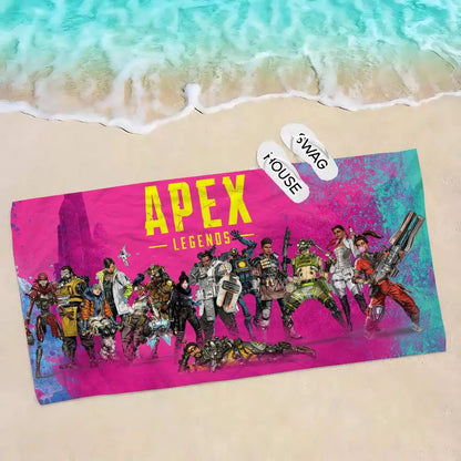 Apex Legends Octane Microfiber Beach Towel Absorbent Quick dry Soft Yoga Swimming Resort Mountain Climbing Towel