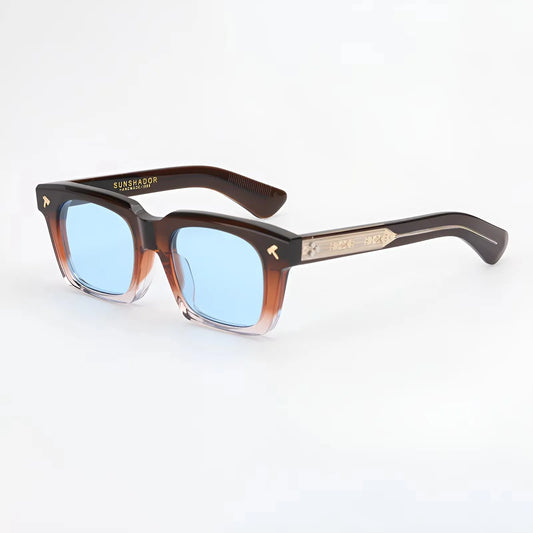 Top Quality Luxury Square Acetate Sunglasses For Men Women Classic Sunglasses outdoor UV400 Protection Logo Customization