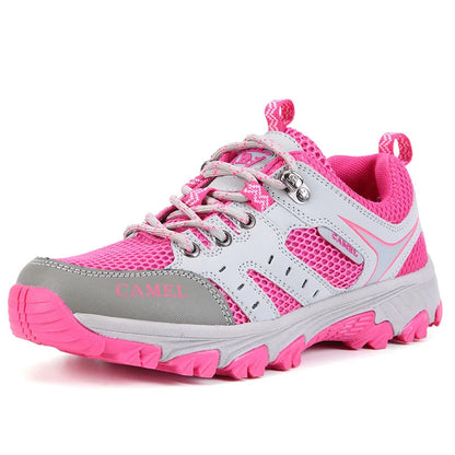 Brand Hiking Shoes For Men Non-slip Trekking Sneaker Spring Summer Breathable Rock Climbing Shoes Men Sport Outdoor Sneakers Man