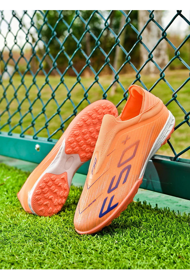 New Men's Soccer Shoes High-Quality Cleats Football Boots Sneakers Hot-Selling Indoor Futsal Non-Slip Match Grass High-Top Outdoor