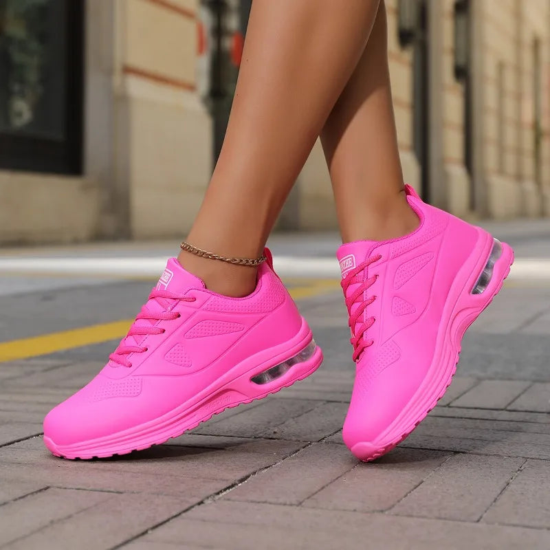 2026 New Summer Trendy Women's Sports Shoes Lightweight and Flexible Shock-absorbing Running Shoes Daily Outdoor Walking Shoes