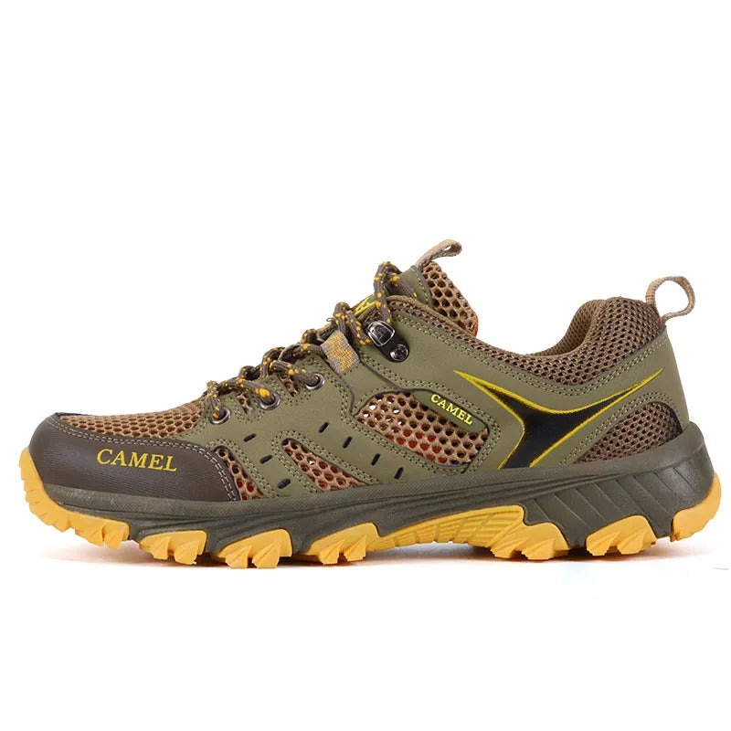 Brand Hiking Shoes For Men Non-slip Trekking Sneaker Spring Summer Breathable Rock Climbing Shoes Men Sport Outdoor Sneakers Man