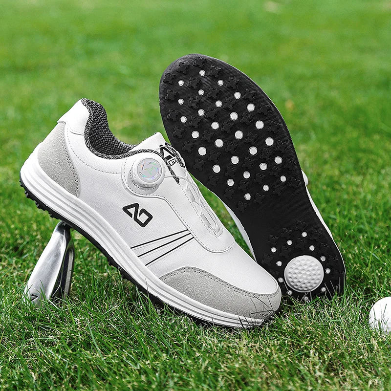 Outdoor Golf Shoes, Fashionable New Style Men's and Women's Comfortable Anti-Slip Design Hiking Shoes, Casual Travel Shoes 9