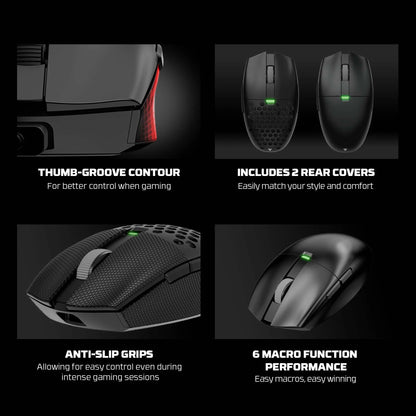 FANTECH Aria XD7E 2.4G Wireless Gaming Mouse PixArt 3311 1000Hz 59g Lightweight Gamer Mice  For PC Laptop