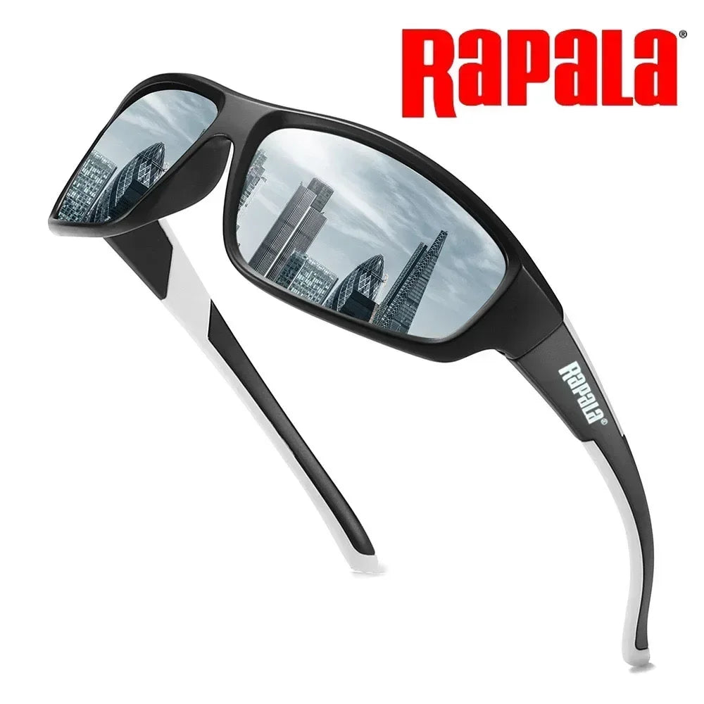 2026 New Original Rapala Polarized Fishing Sunglasses Men's Driving Shades Male Sun Glasses Hiking Classic UV400 Eyewear Trend