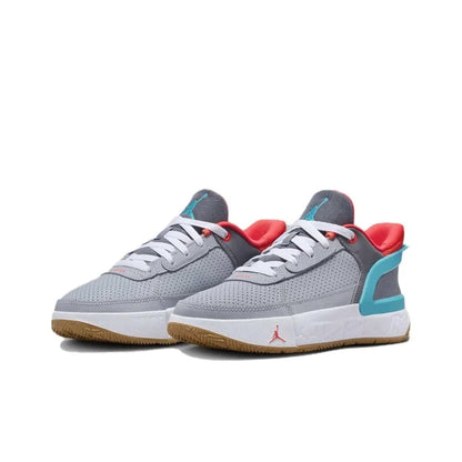 Nike Men's and Women's New Cushioning and Rebound Basketball Shoes Jordan Series Jordan Day1 E.O. Comfortable, Lightweight, Wear-Resistant Court Mid-Top Basketball Shoes, Textured Upper, Durable, Multi-Color Stitching, Fashio