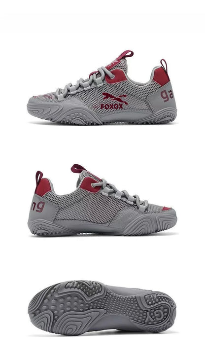 Scarpe da running da uomo traspiranti con tomaia leggera in mesh, suola morbida e confortevole, sneakers sportive casual, calzature estive di tendenza