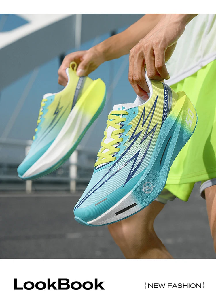5.0 MIX Carbon Plate Laufschuhe für Herren und Damen, Renn- und Marathon-Sneaker mit stabilem Rebound, stoßdämpfend, für das Training