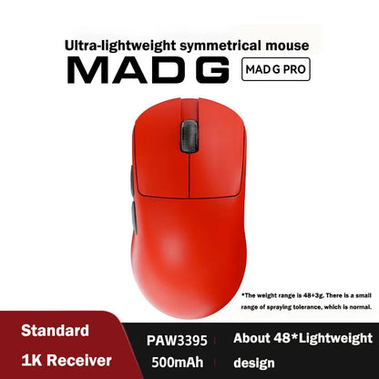 FGG Madlions Mad G Pro Max ultraleichte kabellose Maus Original 8K HZ Dual-Mode mit niedriger Latenz PAW3395 Gamer-Zubehör Geschenke