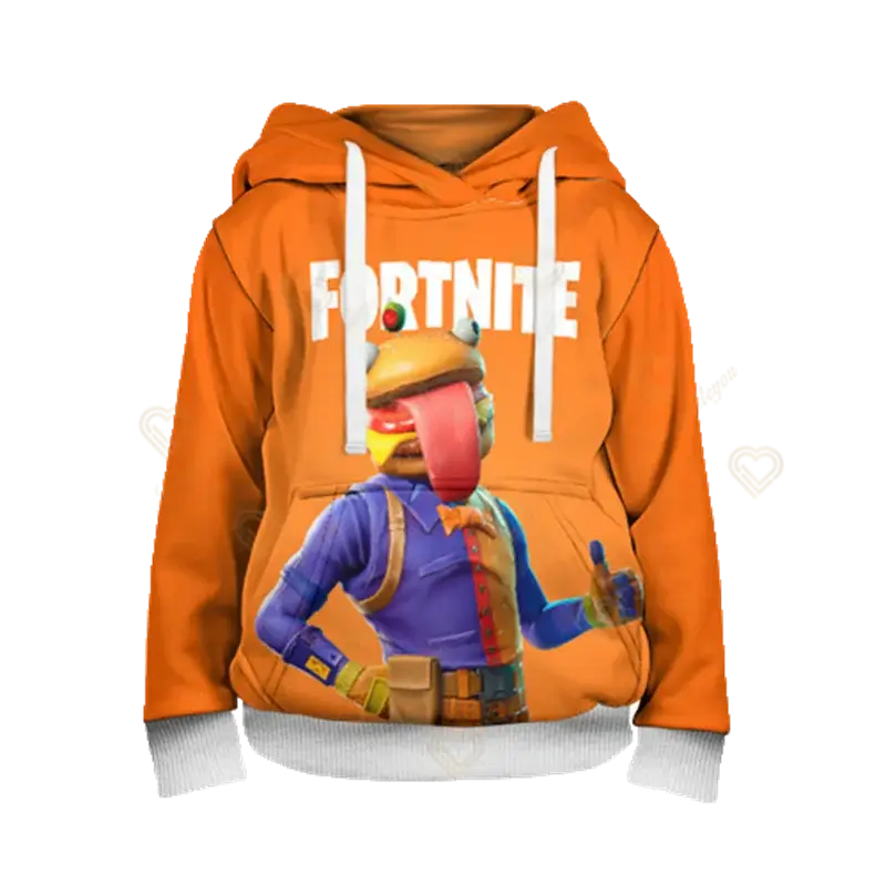 Fortnite jongens coole helden cosplay-hoodie, cartoon-sweatshirt, kinderkleding, lente/herfst babyjas, kinderjack met capuchon