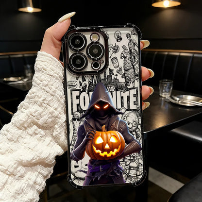 Popular Game FortniteS Plating Phone Case For iPhone 17 17e 16e 16 15 14 13 12 11 Pro Max X XR XSMax 7 8 Mini Air Plus Anti-Fall