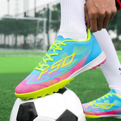 New Men's Soccer Shoes Unisex Sneakers Hot Sale Football Boots Professional High-Quality Futsal Ultralight Women TF/FG Cleats