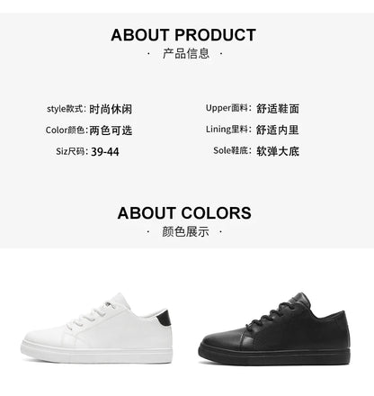 2026 Spring and Autumn Large Size New Trendy Men's Shoes Korean Style Breathable Versatile White Shoes Running Youth Casual Sports Shoes