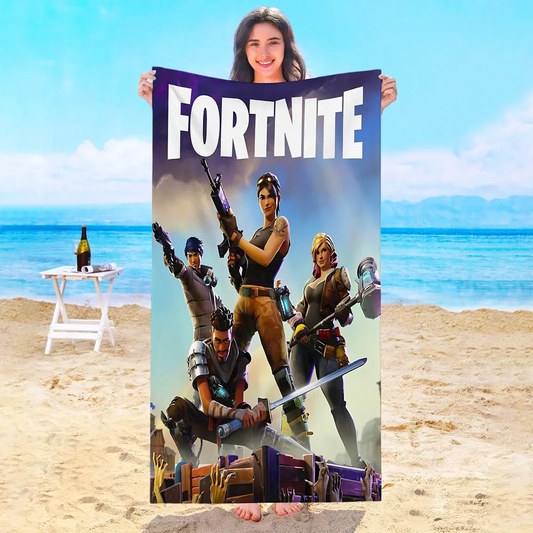 Game F-Fortnites Strandtuch Hotelhandtücher Badezimmer Sauna Spa Playa Reise Schwimmbad Für Zuhause Babybad Mikrofaser Fitnessstudio Dusche