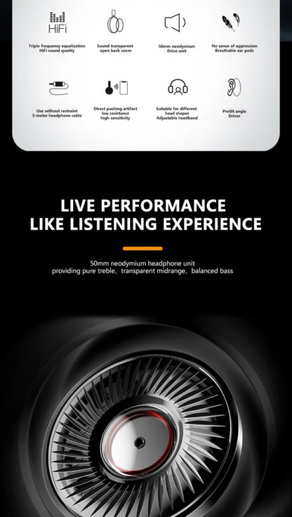 Philips SHP9500 Head-mounted Wired Headphones HiFi Stereo Earphone Monitor Class Music Earbuds E-sports Game Universal Headset