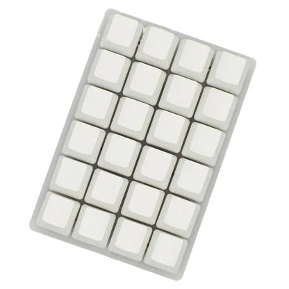 Mini USB Custom Mechanical Keyboard 24 Keys Black/White Gaming Keyboard Sayo Device Shortcut Programmable Keypad Keys Macro