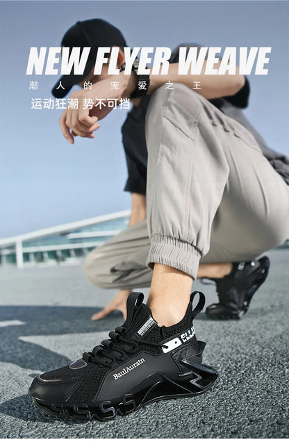 Men's Sneakers Casual Luxury Tennis Shoes Trainer Breathable Fashion Loafers Running Shoes for Men