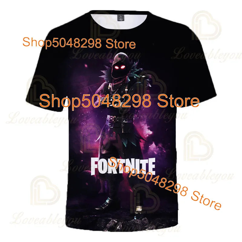 Fortnite Men and Women Victory Children's Wear Battle Royale 3D Sweatshirt Boys Girls Clothes Tops Kids T-Shirt Hero Teen Tops