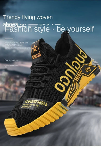 Running Sport Fashion High Top Sneakers Zapatillas De Deporte 2024 Men Casual Mesh Shoes Light Soft Breathable Vulcanized Shoes