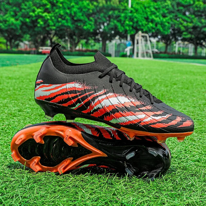 New Men's Football Boots Sport Ultralight Non-Slip Outdoor Adult Cleats Match Unisex Soccer Shoes Comfortable Grass High-Quality