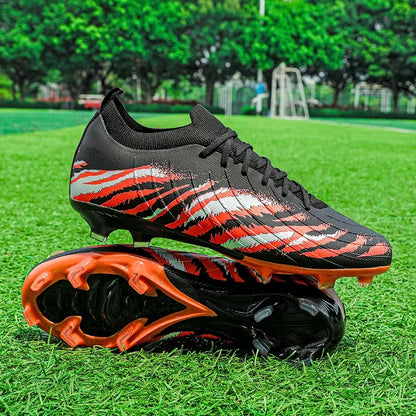 New Men's Football Boots Sport Ultralight Non-Slip Outdoor Adult Cleats Match Unisex Soccer Shoes Comfortable Grass High-Quality