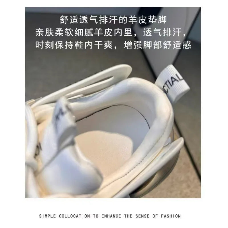 2026 Original Brand Couples Fashion Thick Bottom Sport And Leisure Shoe Designer Height Increase Anti Slip Outdoor Walking Shoe