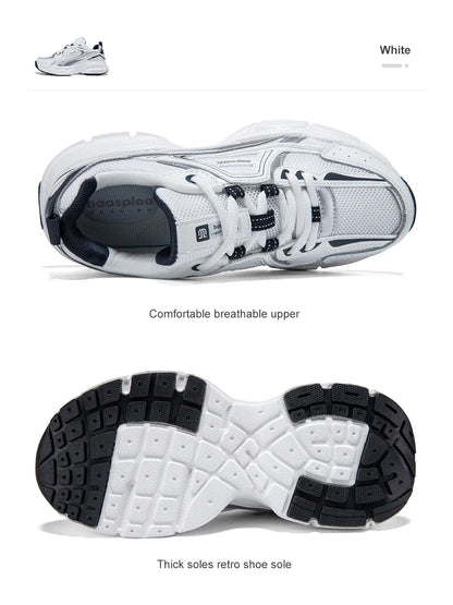 Baasploa Women’s Running Shoes Fashion Lightweight Mesh Non-Slip Jogging Sneakers Female Outdoor Breathable Colorful Casual Shoes