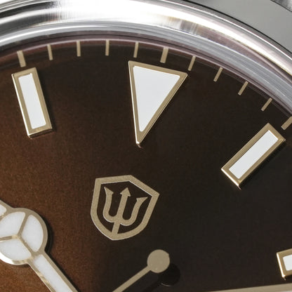 Watchdives WD1016 V3 37mm Uhr mit VH31 Sweep-Uhrwerk, Edelstahlgehäuse, luxuriösem Saphirglas, 100m wasserdicht, Herrenuhr mit Box, ideales Geschenk