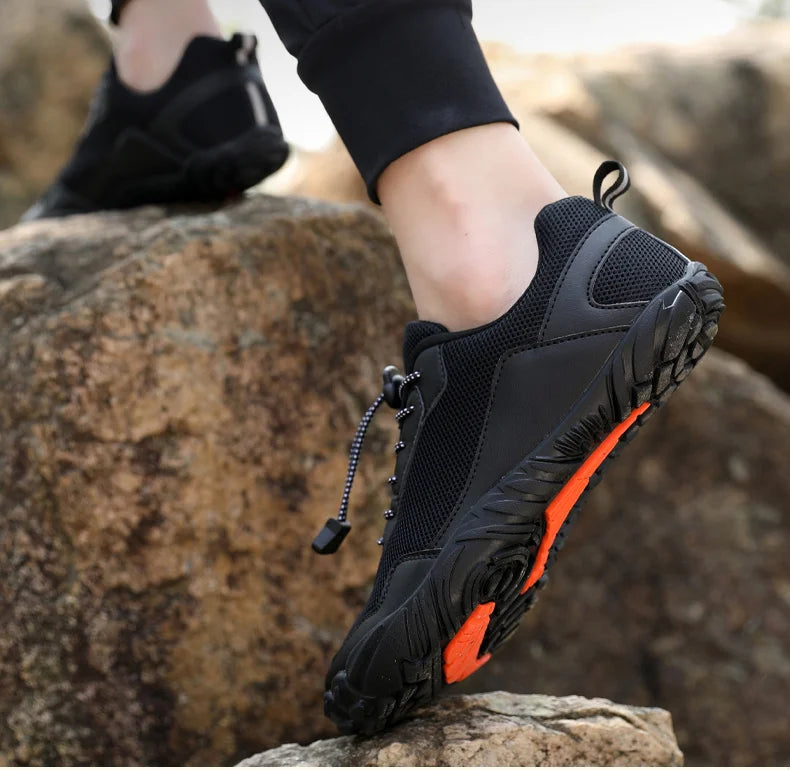 Men Barefoot Hiking Shoes Breathable Outdoor Sports Climbing Shoe Trekking Sneakers Non-Slip Comfort Man Casual Jogging Footwear