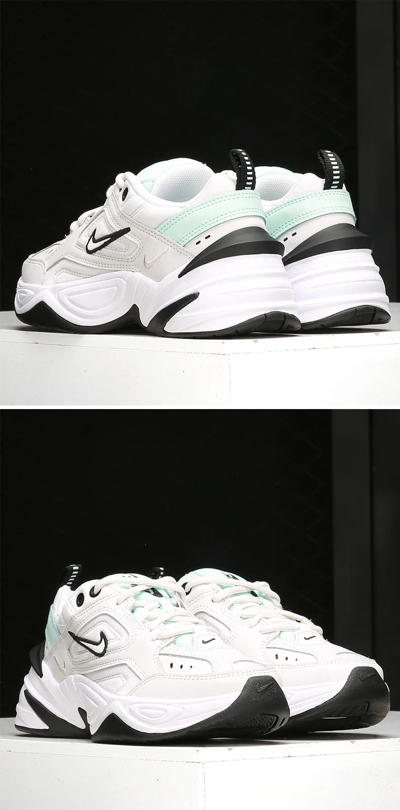 Nike Genuine M2K TEKNO Retro-Chunky-Sneaker für Damen AO3108-013