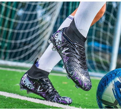 New Men's Professional Soccer Shoes Non-slip Football Boots Unisex Breathable Futsal Sports New Cleats Drop Shipping Ultralight