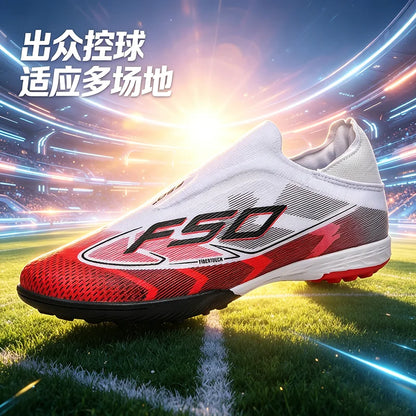 Men's New Indoor TF Football Boots High Quality Training Original Male Breathable Non-Slip Soccer Shoes Turf Futsal Football Shoes