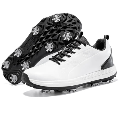Hot Sale Leisure Golf Shoes Men's Waterproof Golf Spikes Sneakers Professional Non-Slip Golf Trainers Luxury Sports Shoes