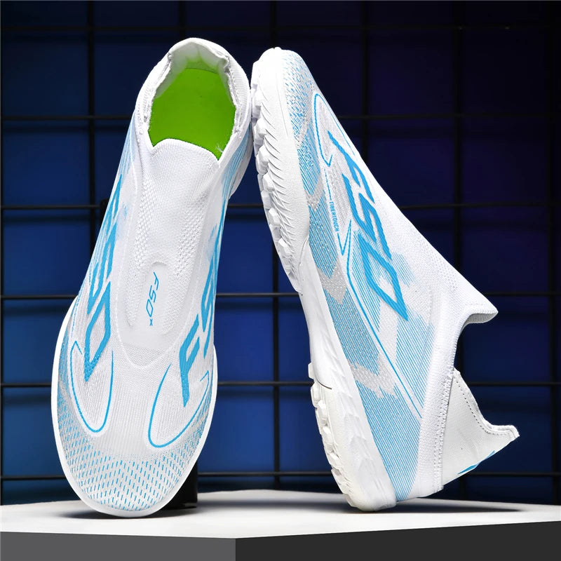 New Men's Soccer Shoes Grass Adult Non-Slip Non Slip Football Boots Ultralight Sport Indoor Cleats Fg Turf Futsal Comfortable