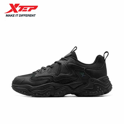 Xtep Casual Shoes 2025 Spring And Summer Lightweight Sports Shoes Thick Sole Fashionable Street Style Sneakers 875319320004