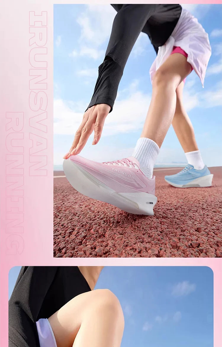 IRUNSVAN Airflow Capsule Sports Shoes Marathon Boardless Training Exclusive Running Shoes for Men and Women 166