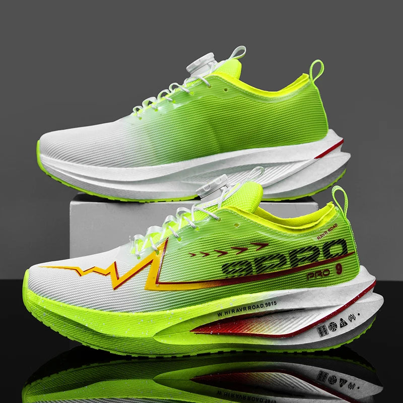 Casual Running Shoes for Men, Marathon Sports Carbon Plate, Breathable, Lightweight, Comfortable Women's Athletic Non-Slip Sneakers 2026