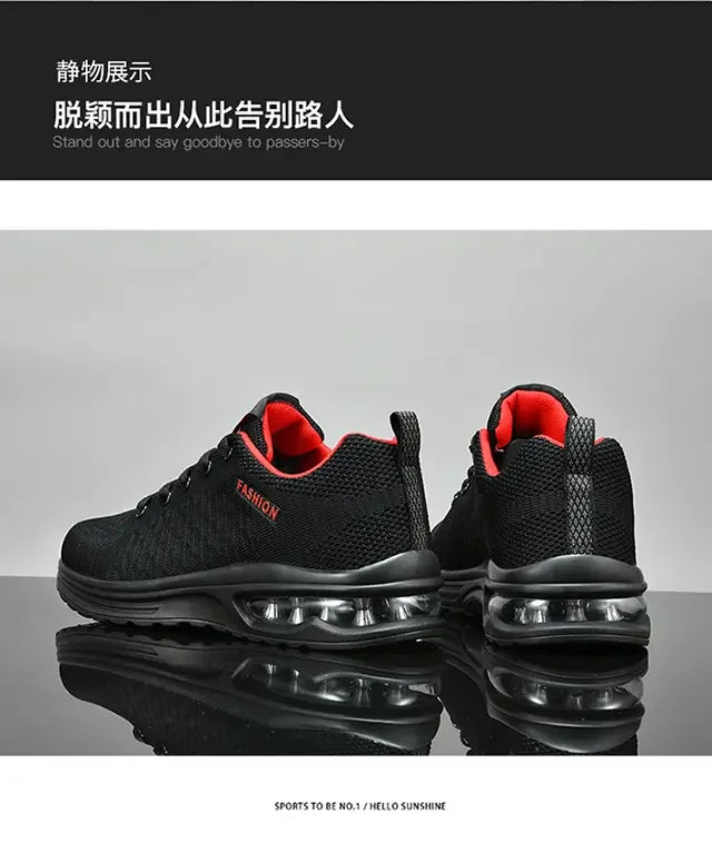 Men’s Sneakers 2025 New Sports Casual Fashion Breathable Men’s Shoes Light Running Sneakers Comfort Large Size Men’s Running Shoes