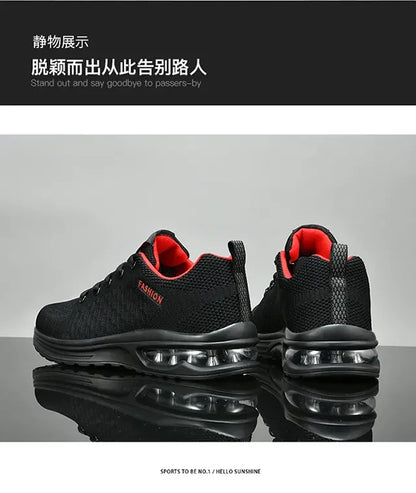 Men’s Sneakers 2025 New Sports Casual Fashion Breathable Men’s Shoes Light Running Sneakers Comfort Large Size Men’s Running Shoes