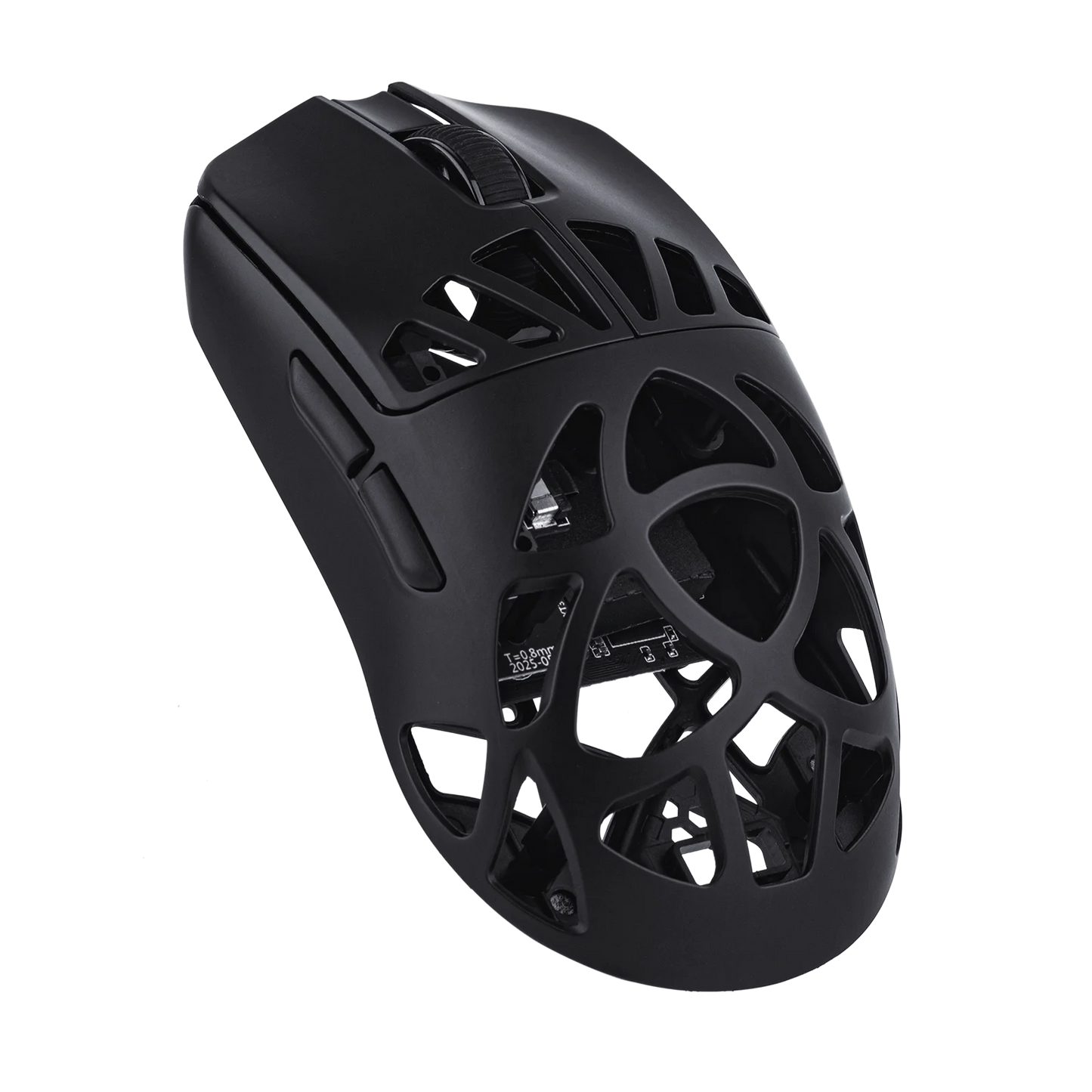 Ratón gaming inalámbrico EPOMAKER Carbon X con cable/2.4G/BT, DPI ajustable de 400 a 30,000, sensor PAW3950 para PC/Mac/Linux
