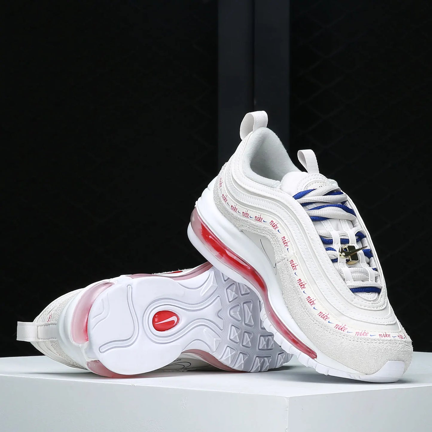 Nike originale AIR MAX 97 da donna, sneakers sportive basse con ammortizzazione ad aria DC4013-001