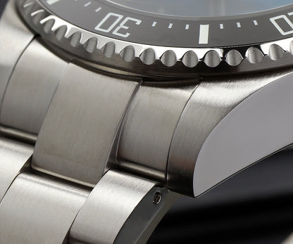 Cronos Automatic Diving Watch Stainless Steel 2000Meters Water Resistance Professional Diver PT5000 SW200 Miyota9015 90S5 L6027M