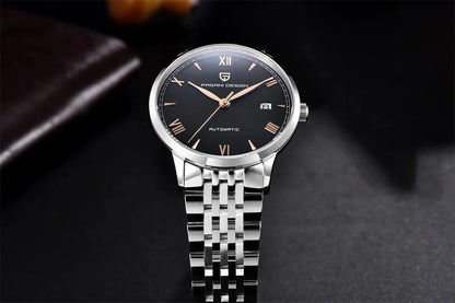 PAGANI DESIGN 40MM Pilot Men's Mechanical Watch Luxury Sapphire Glass Automatic Watch 100M Waterproof NH35 Wristwatch for Men