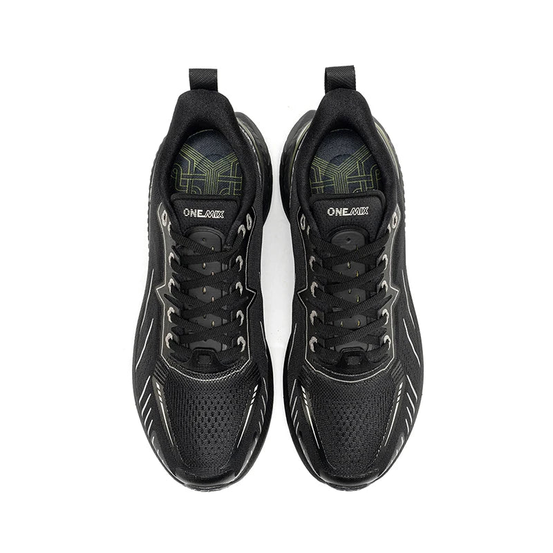 ONEMIX Nuove scarpe da running ammortizzate da uomo, adatte a runner pesanti, stringate, sportive da donna, antiscivolo, outdoor, sneakers atletiche da uomo